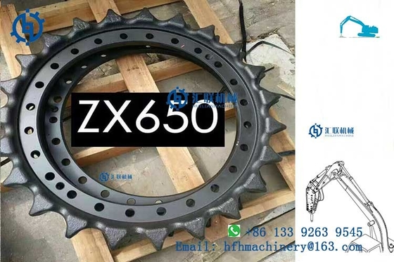 چرخ دنده های درایو بیل مکانیکی Zaxis ZX650 , Hitachi Digger Parts ZX650LC ZX670